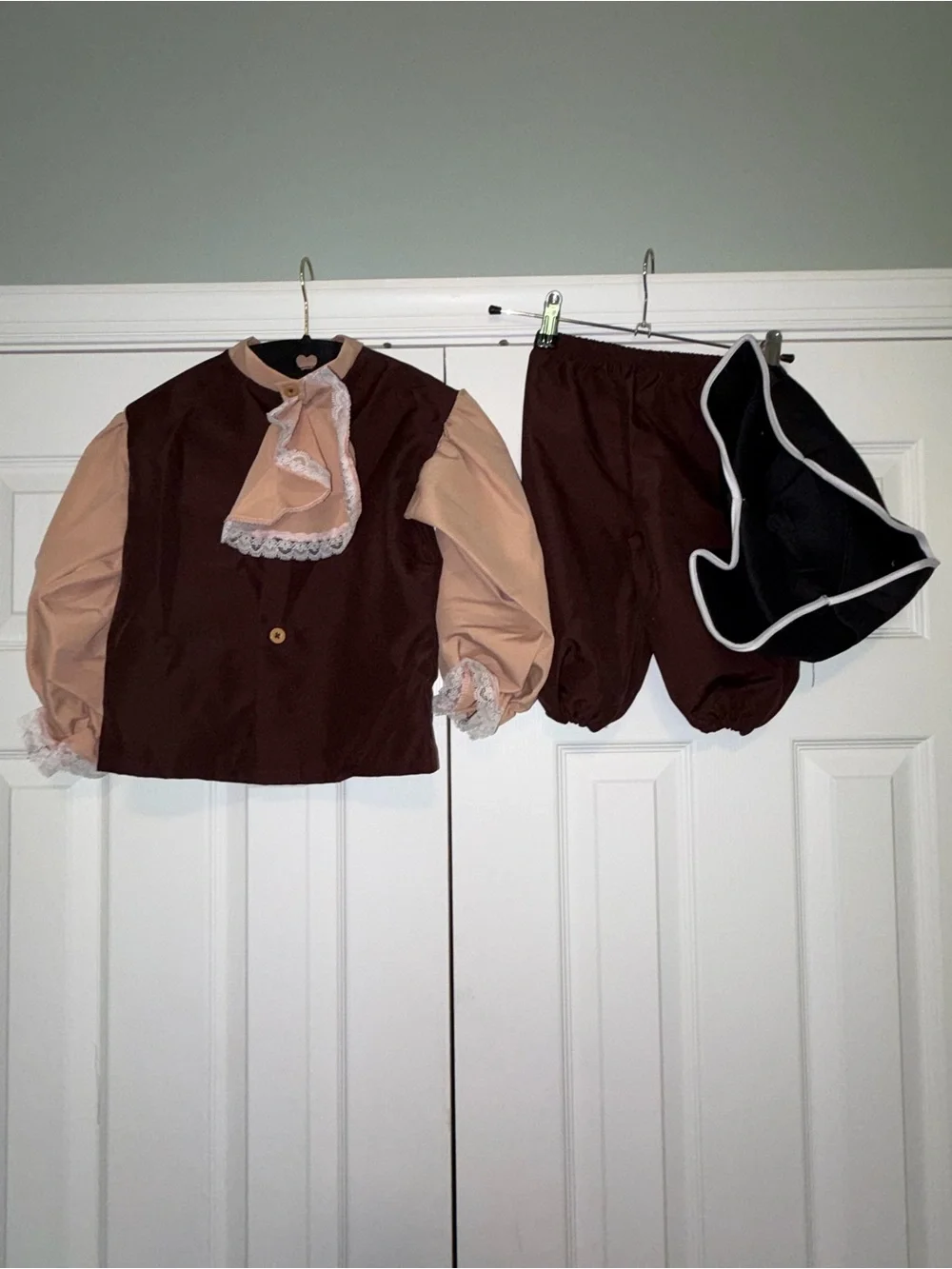 Rubie's Colonial Boy Costume in Black and Cream kid size small